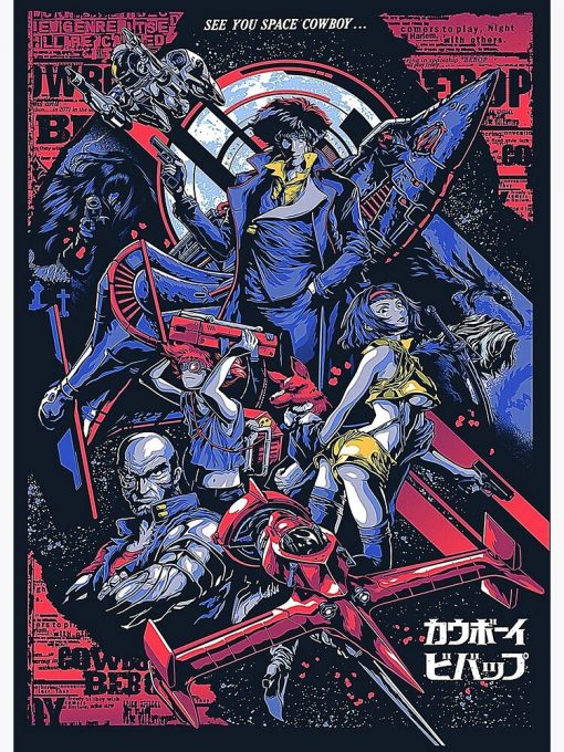 artwork Offical Cowboy Bebop Merch