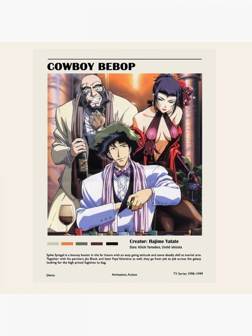 artwork Offical Cowboy Bebop Merch