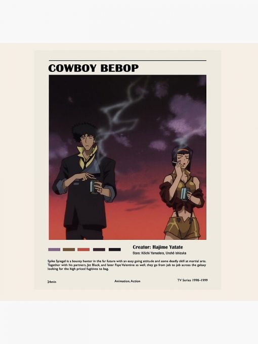 artwork Offical Cowboy Bebop Merch