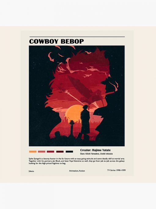 artwork Offical Cowboy Bebop Merch