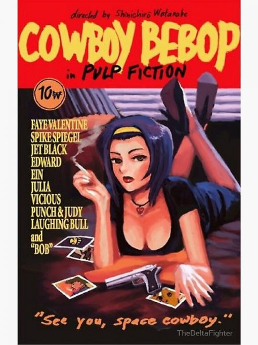 artwork Offical Cowboy Bebop Merch