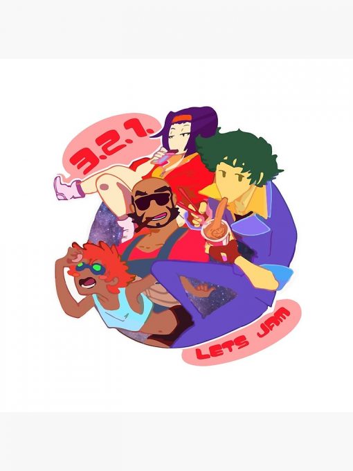 artwork Offical Cowboy Bebop Merch