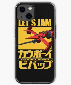 Let's Jam in Space Swordfish iPhone Soft Case RB2910 product Offical Cowboy Bebop Merch