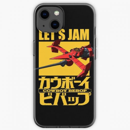 Let's Jam in Space Swordfish iPhone Soft Case RB2910 product Offical Cowboy Bebop Merch