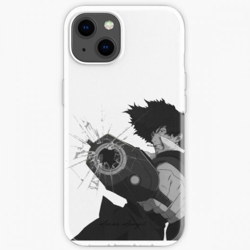 Cool Spike Spiegel Crash iPhone Soft Case RB2910 product Offical Cowboy Bebop Merch