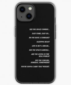 Cowboy Bebop Closing Titles iPhone Soft Case RB2910 product Offical Cowboy Bebop Merch