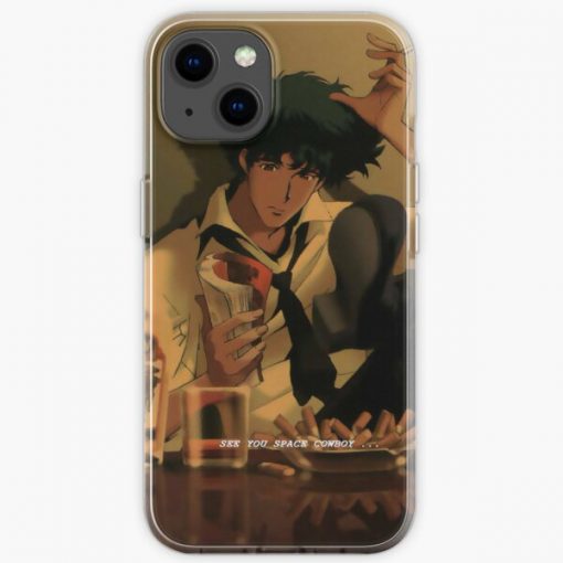 SEE YOU SPACE COWBOY ... iPhone Soft Case RB2910 product Offical Cowboy Bebop Merch