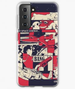 Bebop Pattern Samsung Galaxy Soft Case RB2910 product Offical Cowboy Bebop Merch