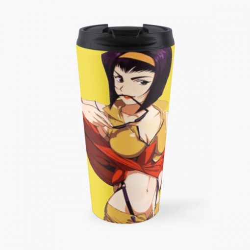 Faye - Cowboy Bebop Travel Mug RB2910 product Offical Cowboy Bebop Merch