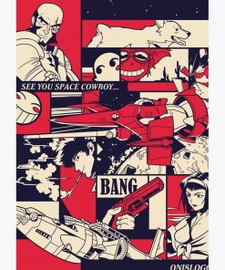 artwork Offical Cowboy Bebop Merch