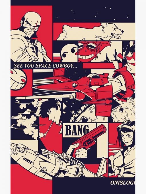artwork Offical Cowboy Bebop Merch