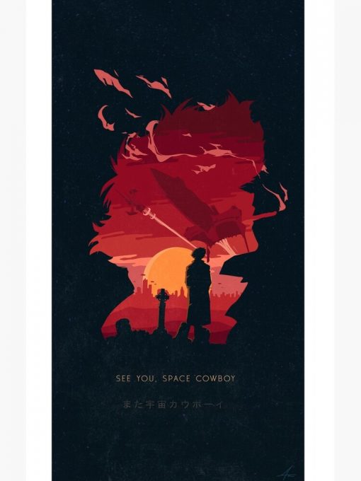 artwork Offical Cowboy Bebop Merch