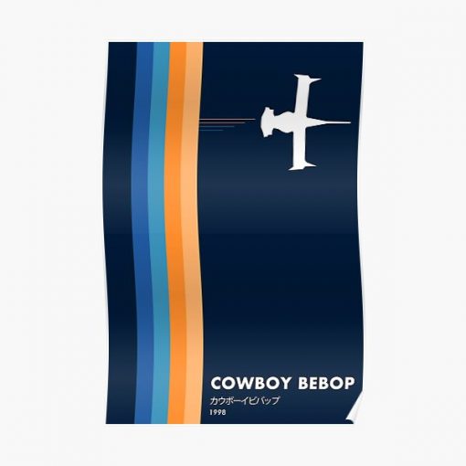 Cowboy Bebop Poster Minimalist  Poster RB2910 product Offical Cowboy Bebop Merch