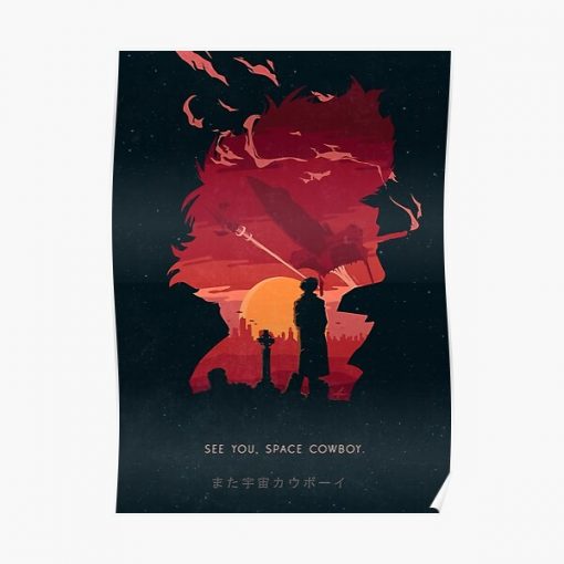 See You Space Cowboy Poster RB2910 product Offical Cowboy Bebop Merch