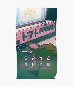 Aesthetic Game Over Poster RB2910 product Offical Cowboy Bebop Merch