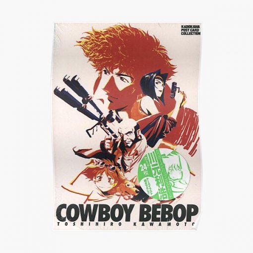cowboy bebop postcard collection artwork Poster RB2910 product Offical Cowboy Bebop Merch