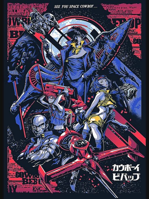 artwork Offical Cowboy Bebop Merch