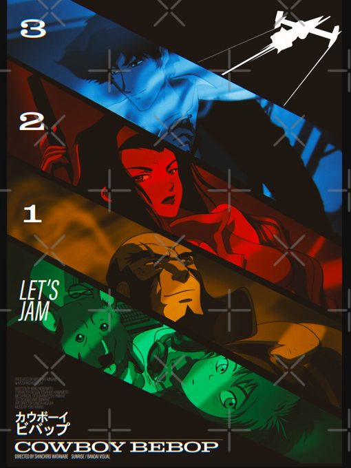 artwork Offical Cowboy Bebop Merch