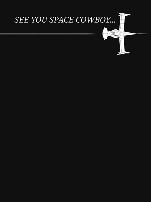 artwork Offical Cowboy Bebop Merch