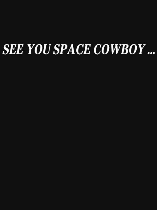 artwork Offical Cowboy Bebop Merch