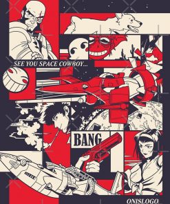  artwork Offical Cowboy Bebop Merch