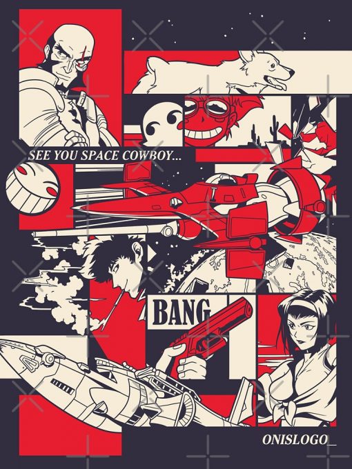 artwork Offical Cowboy Bebop Merch