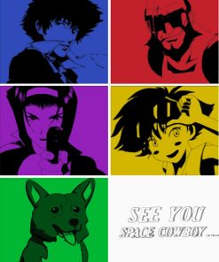 artwork Offical Cowboy Bebop Merch