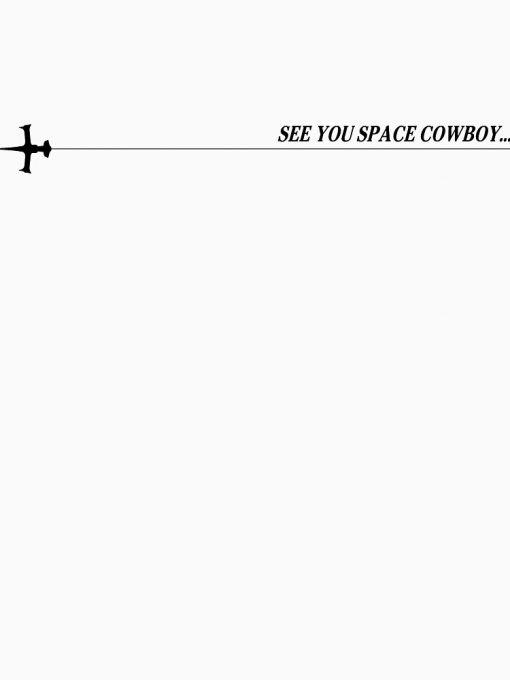 artwork Offical Cowboy Bebop Merch