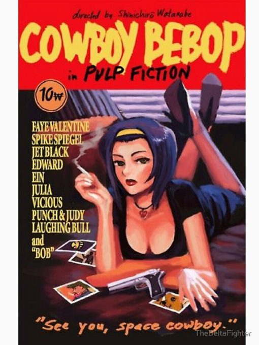 artwork Offical Cowboy Bebop Merch
