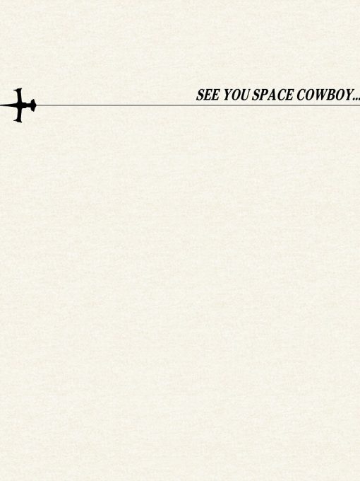 artwork Offical Cowboy Bebop Merch
