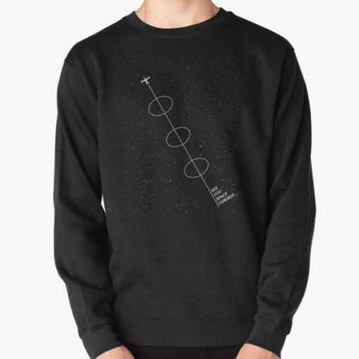 Cowboy Bebop Ship Outerspace Stars See You Space Cowboy Anime Pullover Sweatshirt RB2910 product Offical Cowboy Bebop Merch