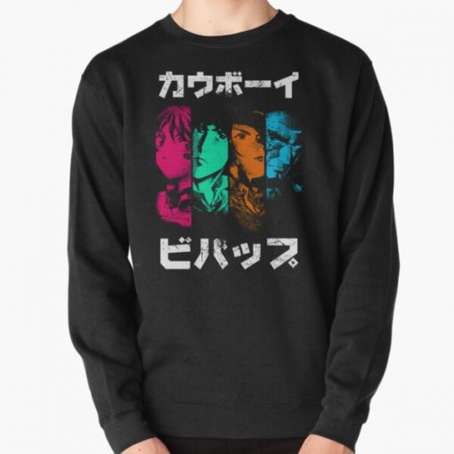 Bebop Noir (color) Pullover Sweatshirt RB2910 product Offical Cowboy Bebop Merch