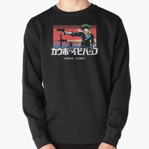 Retro Bebop Pullover Sweatshirt RB2910 product Offical Cowboy Bebop Merch