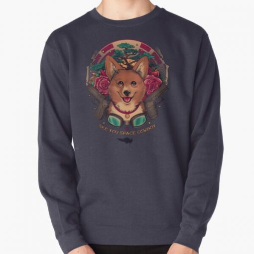 See You Space Cowboy Pullover Sweatshirt RB2910 product Offical Cowboy Bebop Merch