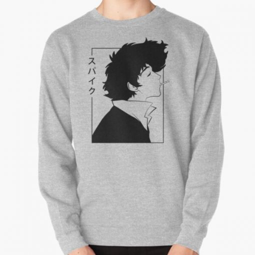 Spike Cowboy Bebop Pullover Sweatshirt RB2910 product Offical Cowboy Bebop Merch