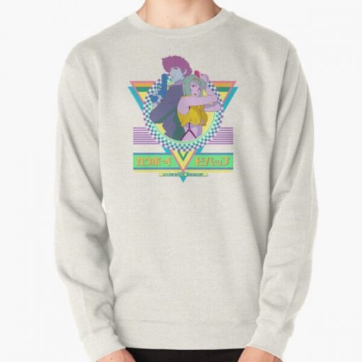 Cowboy Bebop Retro Pullover Sweatshirt RB2910 product Offical Cowboy Bebop Merch