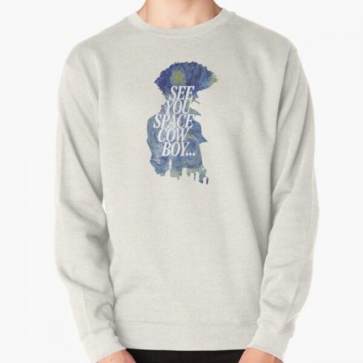 See you cowboy Bebop Starry night Pullover Sweatshirt RB2910 product Offical Cowboy Bebop Merch