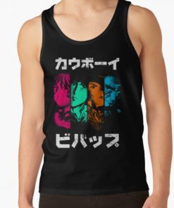 Bebop Noir (color) Tank Top RB2910 product Offical Cowboy Bebop Merch