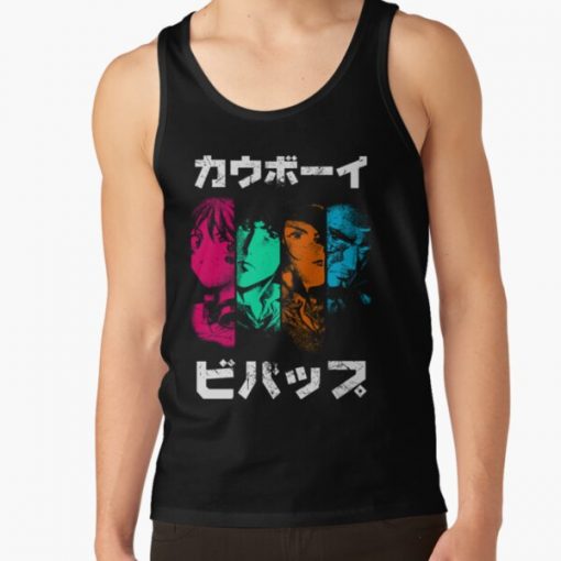 Bebop Noir (color) Tank Top RB2910 product Offical Cowboy Bebop Merch