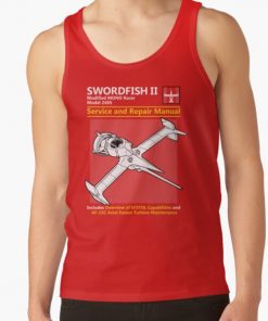 Swordfish Service and Repair Manual Tank Top RB2910 product Offical Cowboy Bebop Merch