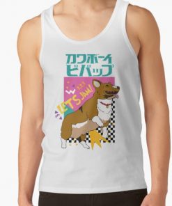 Let's Jam! Cowboy Bebop Corgi Tank Top RB2910 product Offical Cowboy Bebop Merch