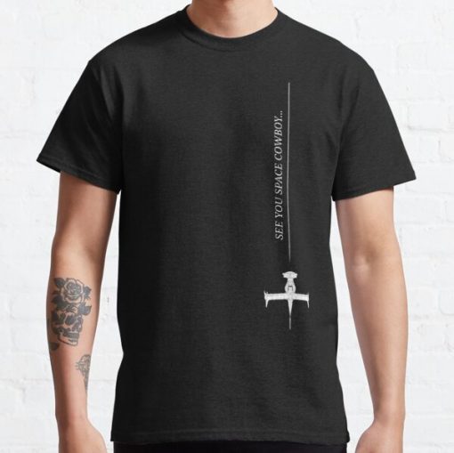 See You Space Cowboy Classic T-Shirt RB2910 product Offical Cowboy Bebop Merch