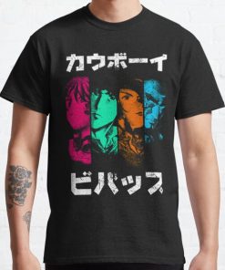 Bebop Noir (color) Classic T-Shirt RB2910 product Offical Cowboy Bebop Merch