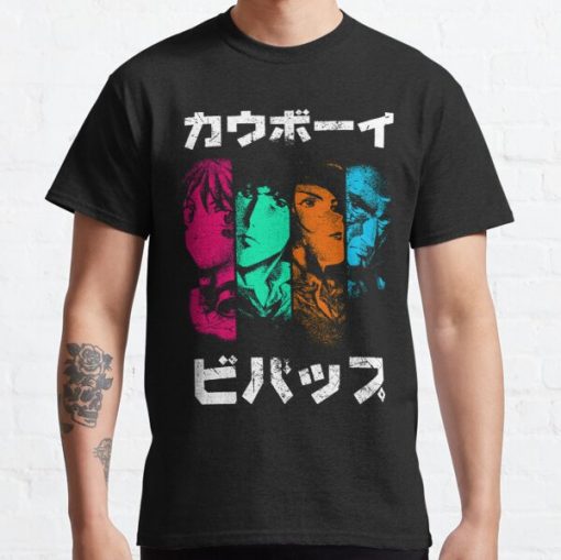 Bebop Noir (color) Classic T-Shirt RB2910 product Offical Cowboy Bebop Merch