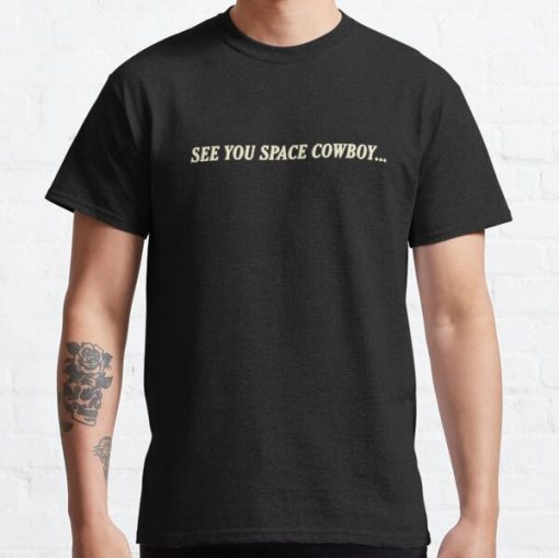 See You Classic T-Shirt RB2910 product Offical Cowboy Bebop Merch