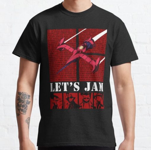 Bebop Ship II Classic T-Shirt RB2910 product Offical Cowboy Bebop Merch