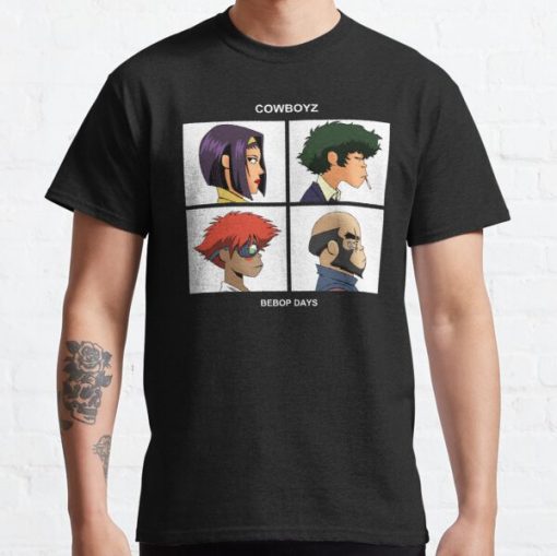 Bebop Days Classic T-Shirt RB2910 product Offical Cowboy Bebop Merch