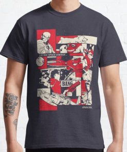 Bebop Pattern Classic T-Shirt RB2910 product Offical Cowboy Bebop Merch