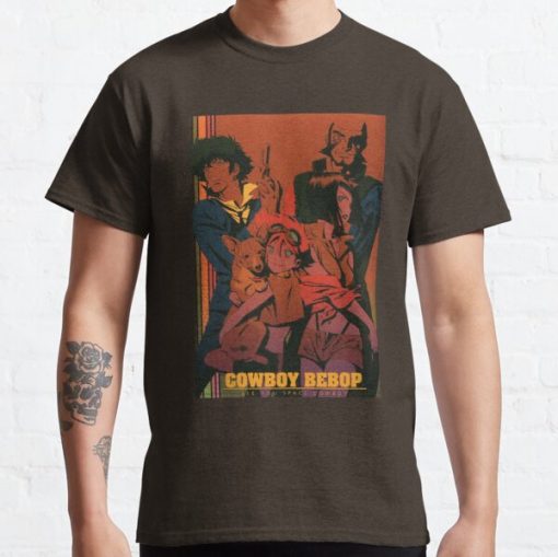 See you space cowboy - Cowboy Bebop Classic T-Shirt RB2910 product Offical Cowboy Bebop Merch