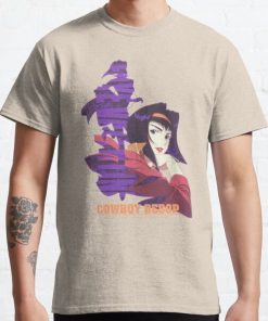 Faye Valentine - Cowboy Bebop Classic T-Shirt RB2910 product Offical Cowboy Bebop Merch